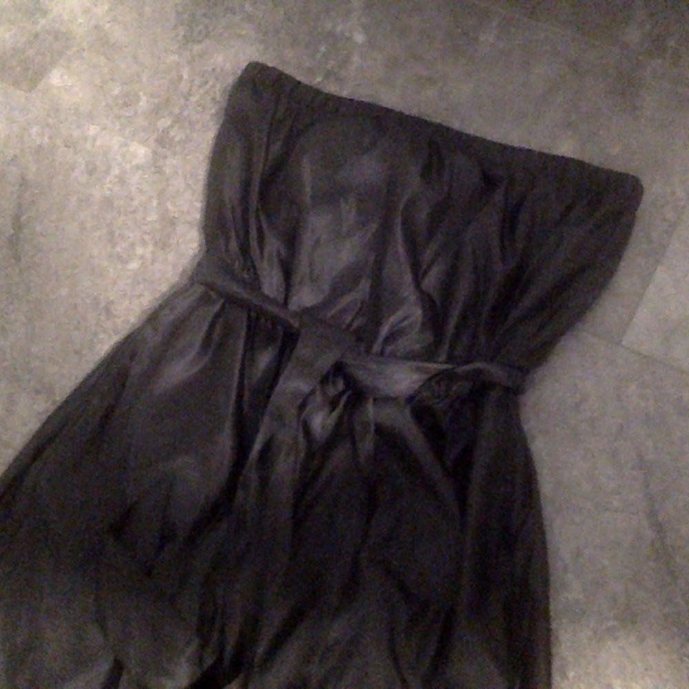 *SALE* Victoria Sport Strapless Pantsuit Black Jumpsuit  Size M - Picture 3 of 6
